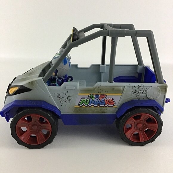 PJ Masks Dino Trouble Off Road Rescue Vehicle Action Figures Just Play Frog Box - Picture 4 of 8